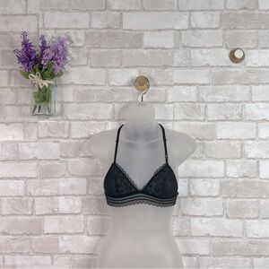 NWOT Victoria’s Secret Black Lace Bralette Racerback